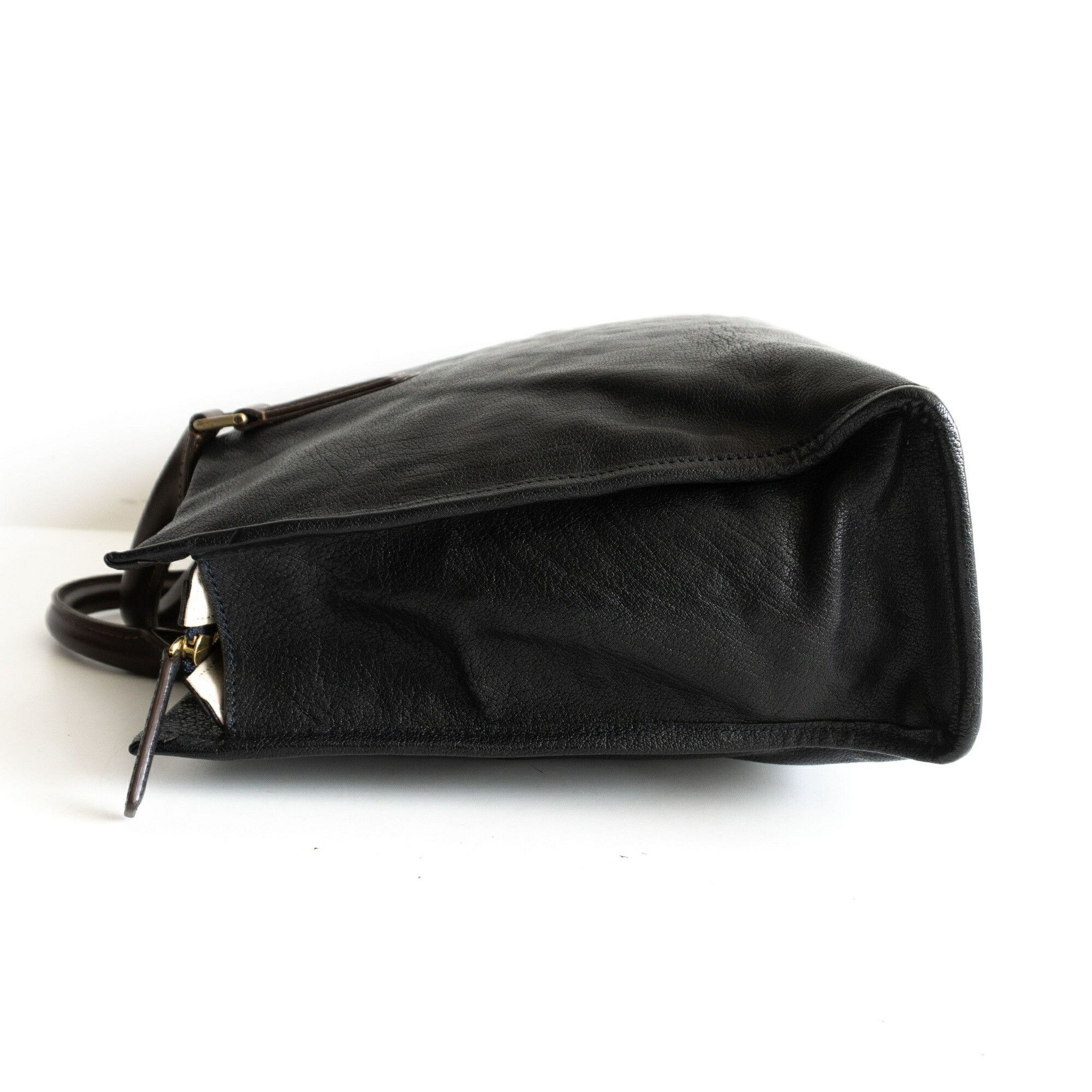 Japanese Brand Buffalo Square Briefcase Bag Size ONE SIZE - 6 Thumbnail