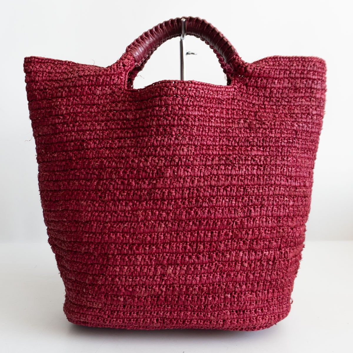 Vintage HELEN KAMINSKI Leather handle raffia tote Bag Size ONE SIZE - 2 Thumbnail