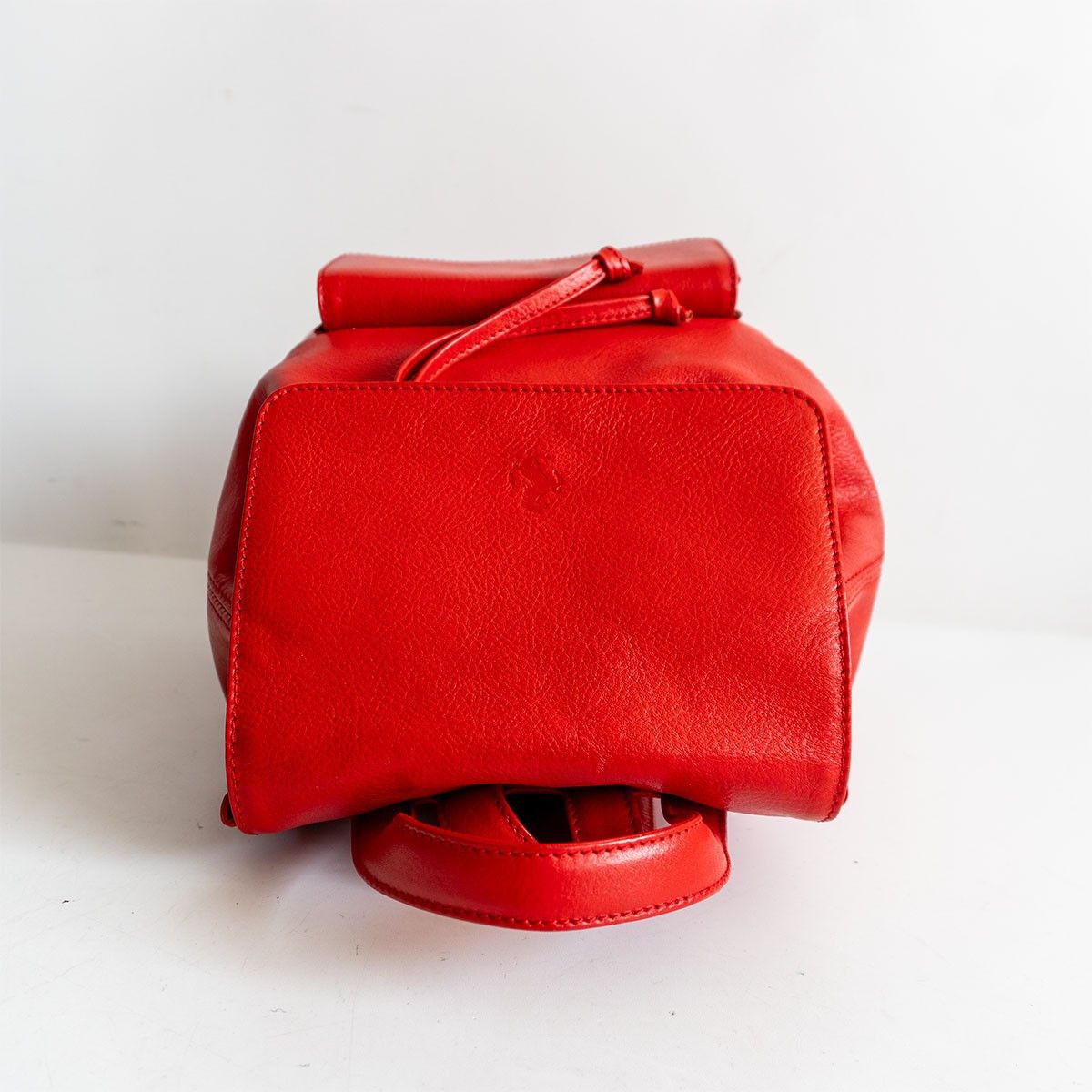 Ferrari Ferrari Leather Backpack Red Size ONE SIZE - 7 Thumbnail