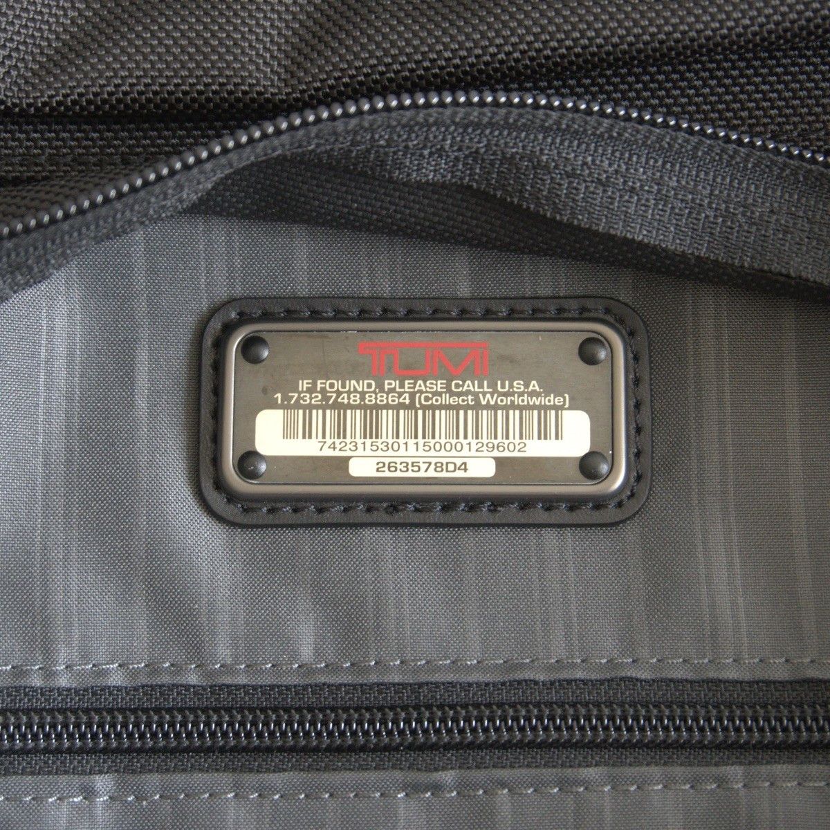 Tumi Tumi 263578D4/Alpha3 Bag Black Size ONE SIZE - 6 Thumbnail