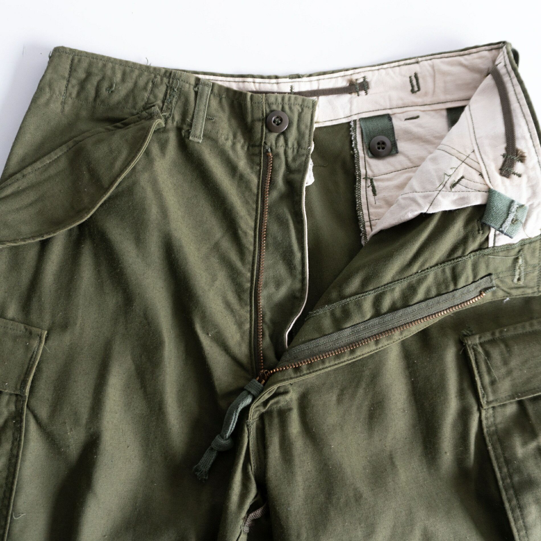 Vintage US ARMY 70S M-65 Field Pants Size SMALL/REGULAR Size US 32 / EU 48 - 3 Thumbnail