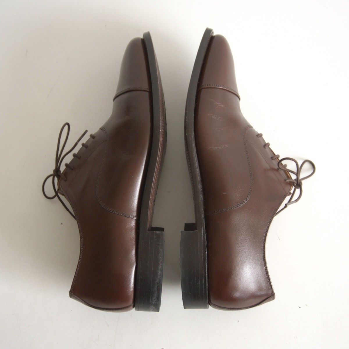 Vintage SCOTCH GRAIN Cap-toe leather shoes Size 26EEE Size US 8 / EU 41 - 4 Thumbnail