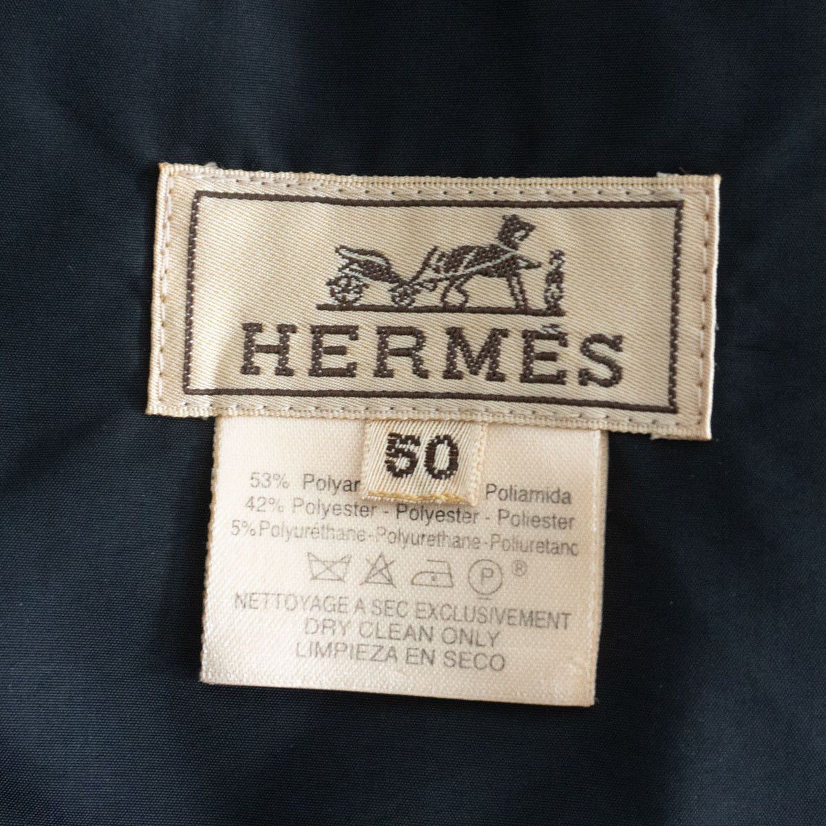 Hermes Hermes 50 Stand collar coat Size 50 Size US L / EU 52-54 / 3 - 8 Thumbnail