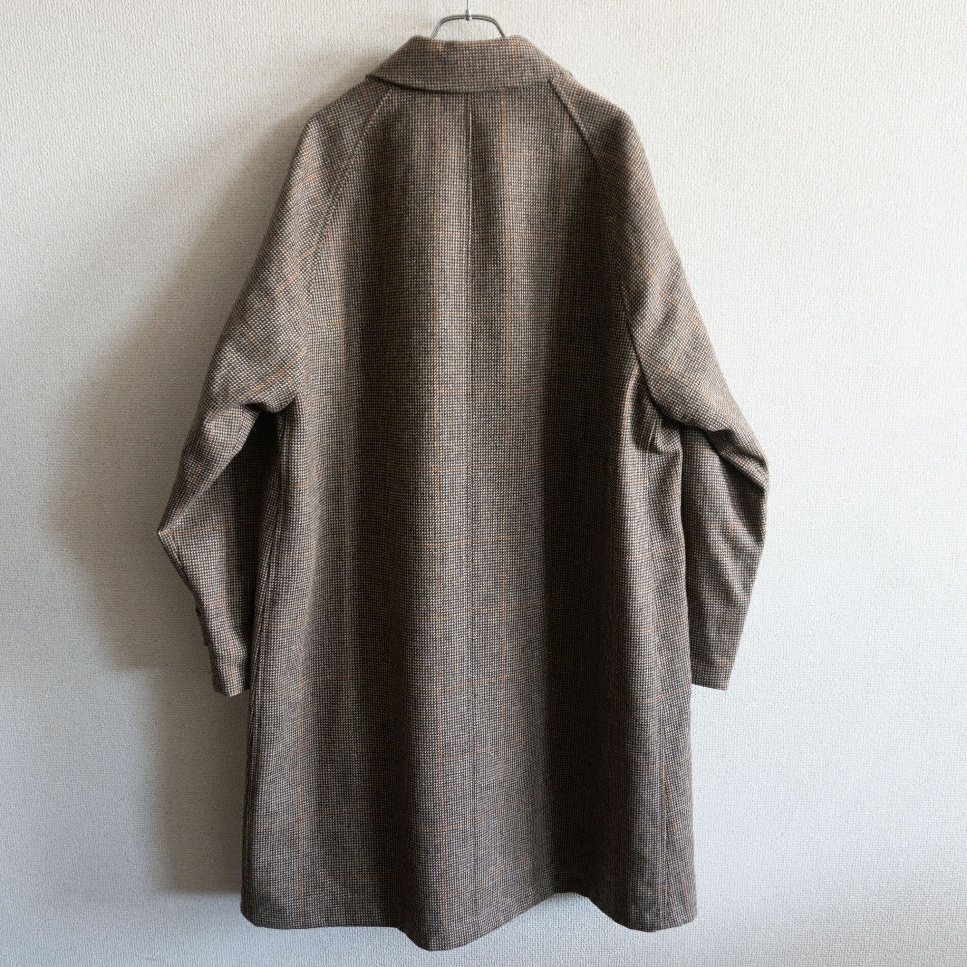 ANATOMICA ANATOMICA Reversible Tweed Raglan Coat Size 44 Size US S / EU 44-46 / 1 - 3 Thumbnail