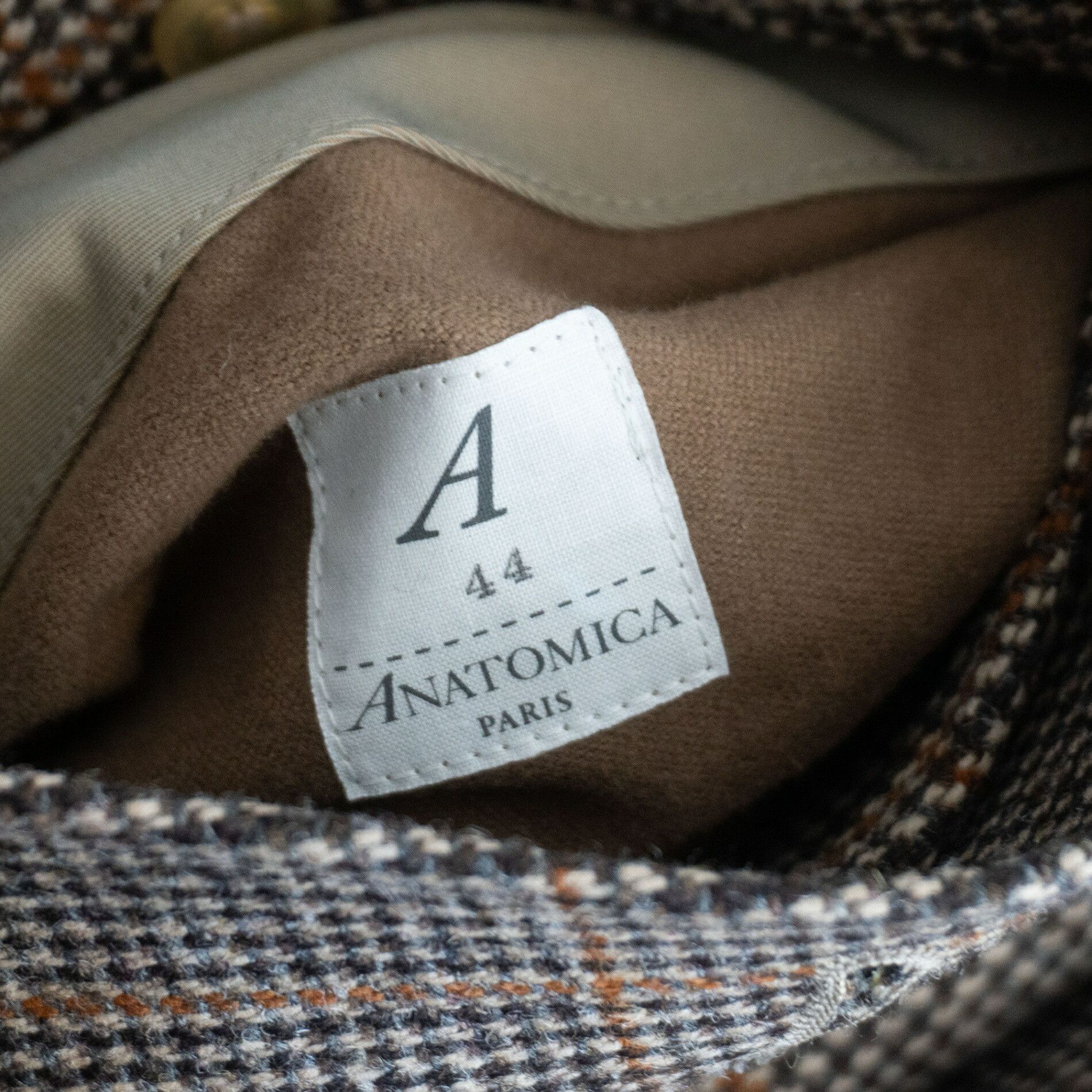 ANATOMICA ANATOMICA Reversible Tweed Raglan Coat Size 44 Size US S / EU 44-46 / 1 - 8 Thumbnail