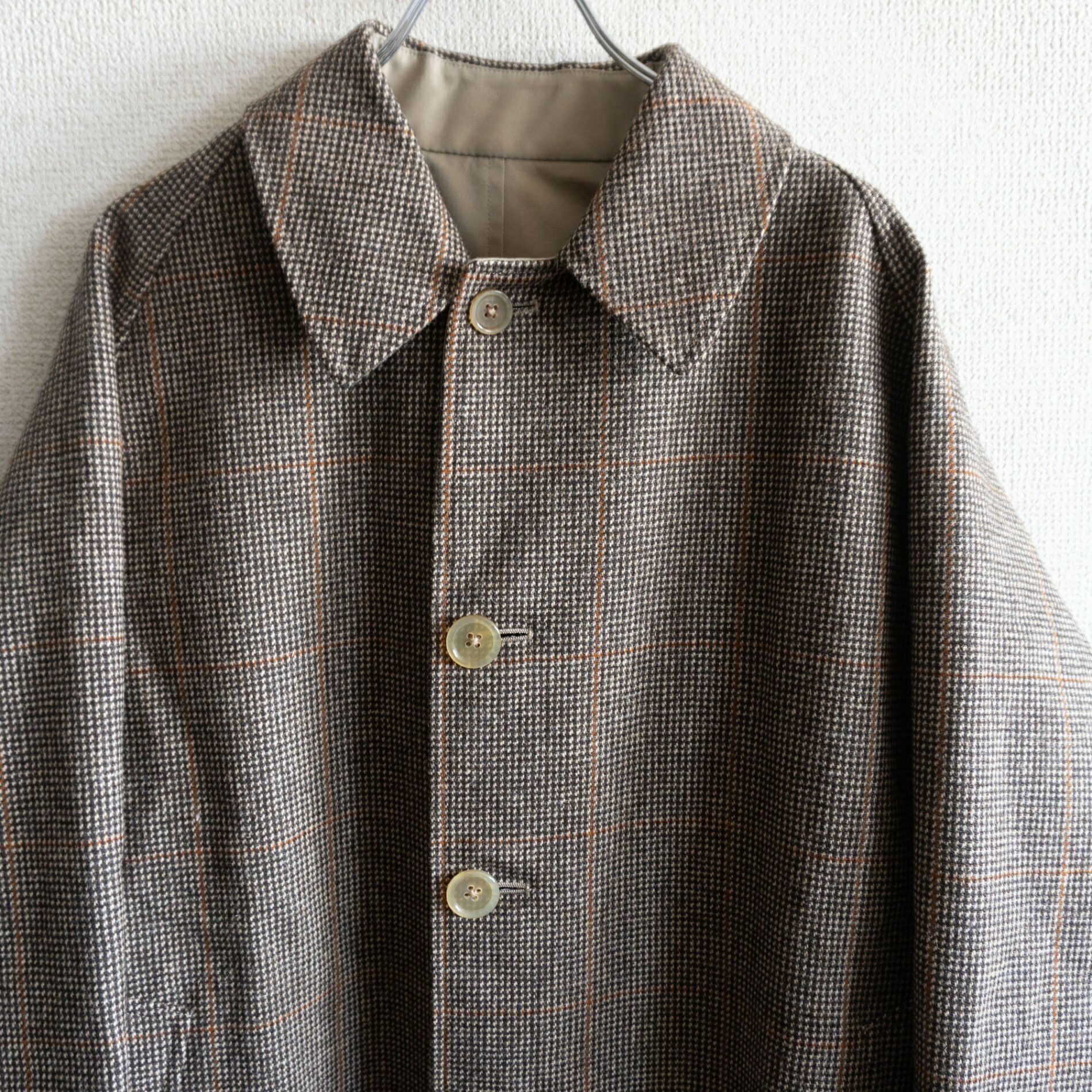ANATOMICA ANATOMICA Reversible Tweed Raglan Coat Size 44 Size US S / EU 44-46 / 1 - 2 Thumbnail