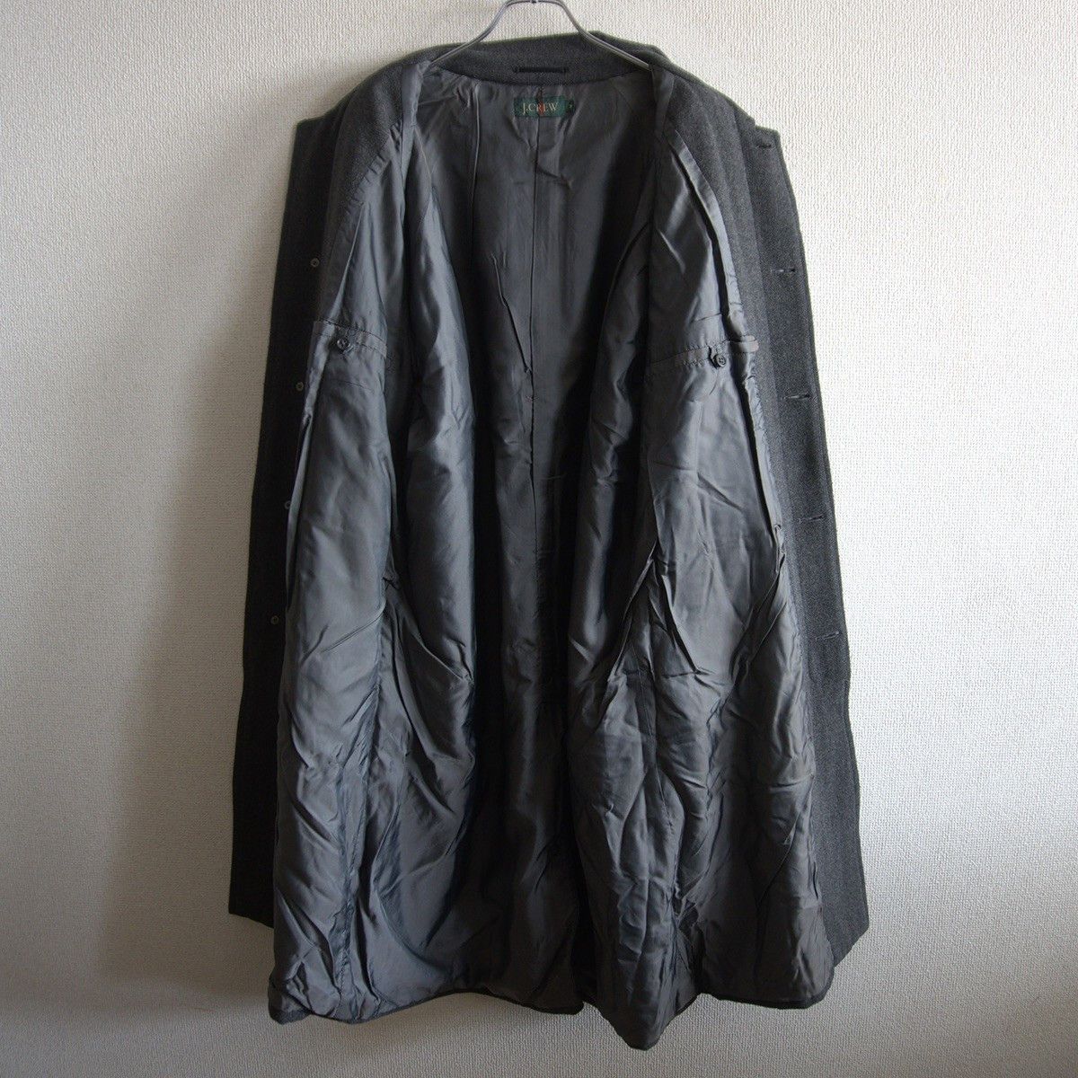 J.Crew J.Crew 90S Long Wool Balmacaan Coat Size M Size US M / EU 48-50 / 2 - 4 Thumbnail
