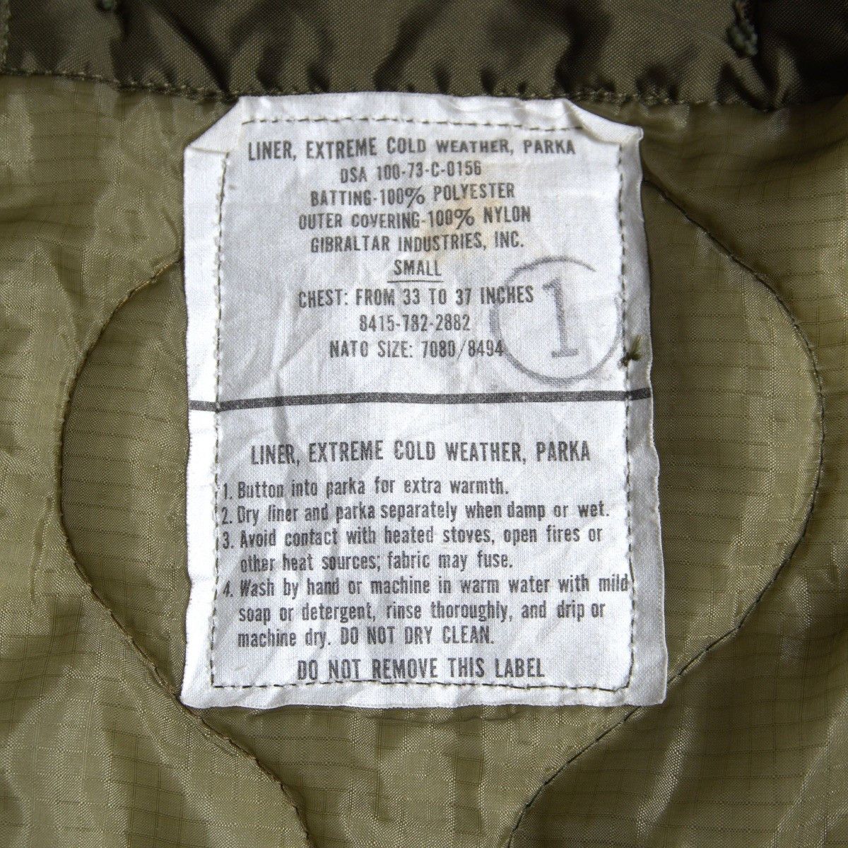 Vintage US ARMY 70S Lined M-65 Parka Coat Size M Size US M / EU 48-50 / 2 - 7 Thumbnail