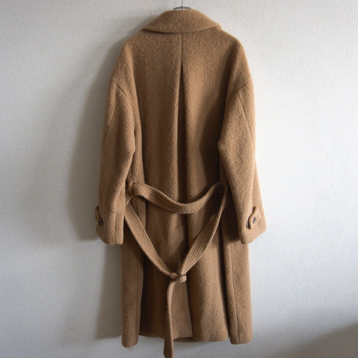 Paul Stuart Paul Stuart Alpaca Double-Breasted Coat Brown Size 48 Size US M / EU 48-50 / 2 - 4 Thumbnail
