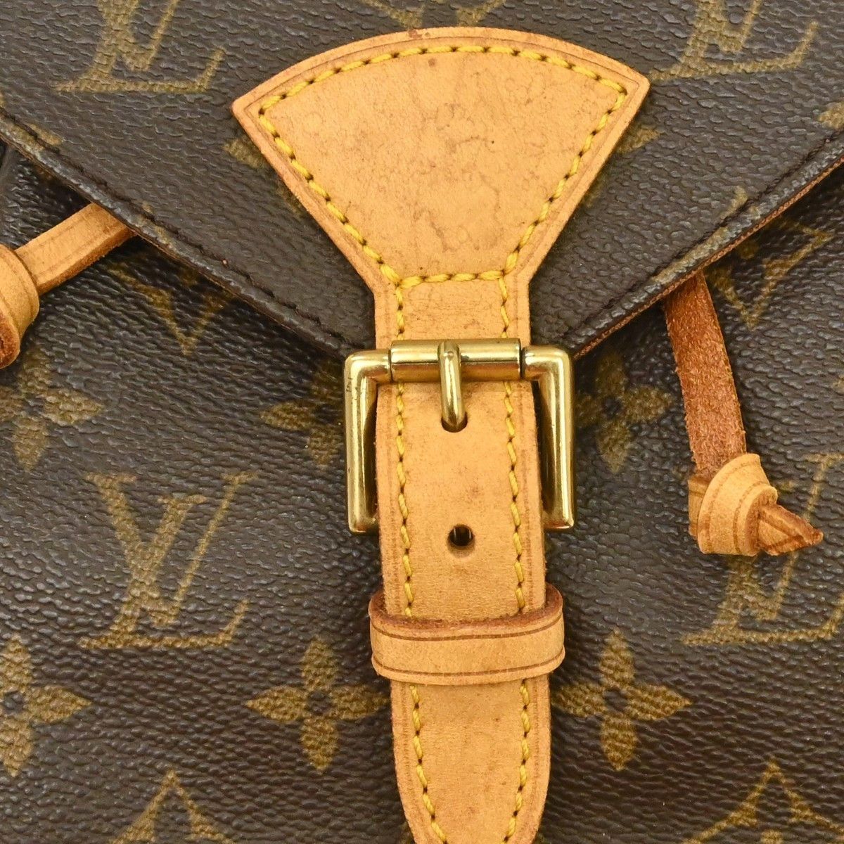 Louis Vuitton Louis Vuitton Montsouris Backpack Monogram Canvas Size ONE SIZE - 8 Thumbnail