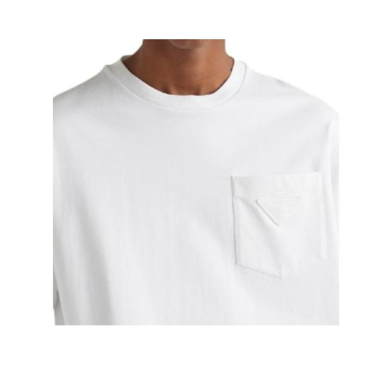 Prada Triangle Logo Pocket T-Shirt Size US S / EU 44-46 / 1 - 13 Thumbnail
