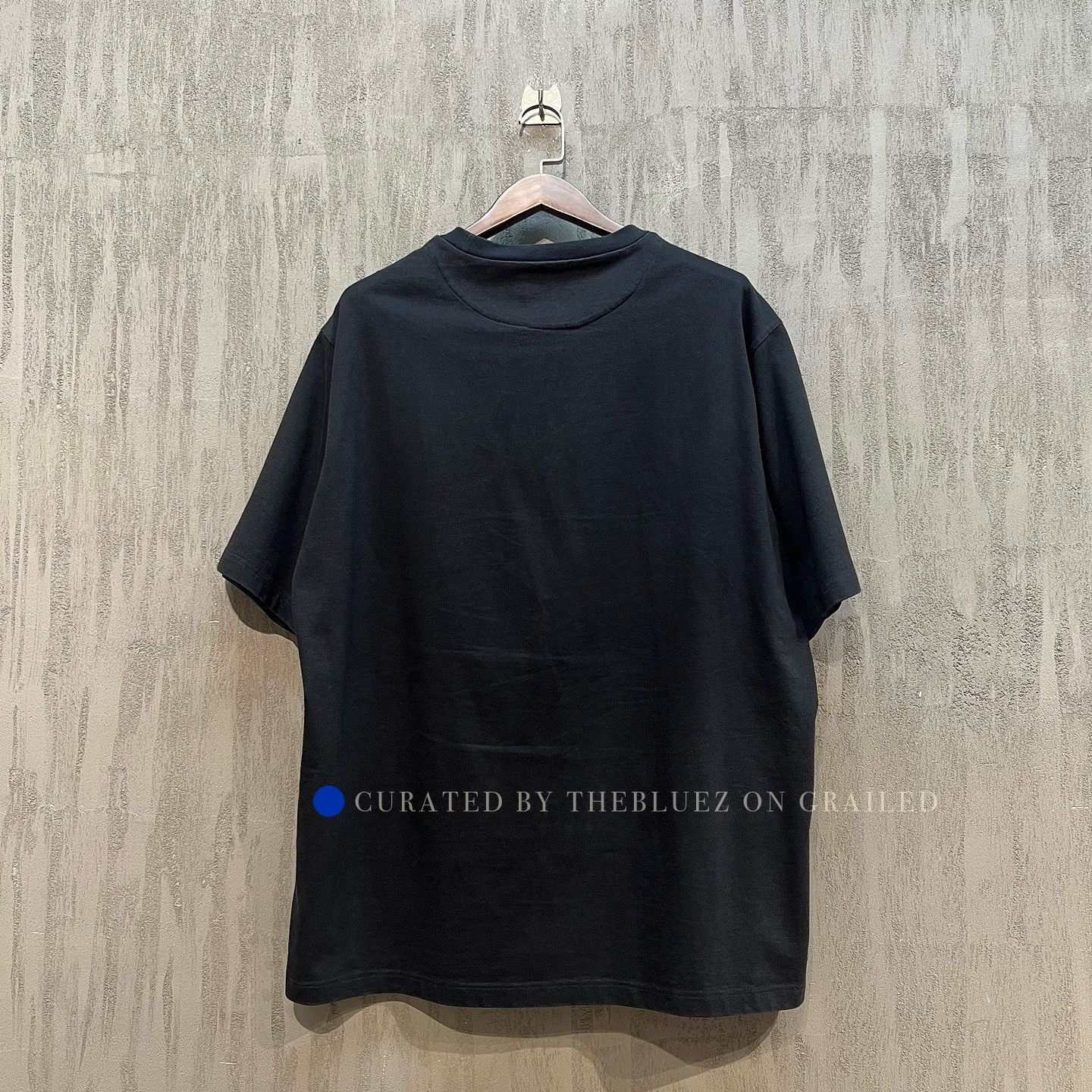 Prada Black Triangle Logo Pocket T-Shirt Size US XXL / EU 58 / 5 - 2 Thumbnail