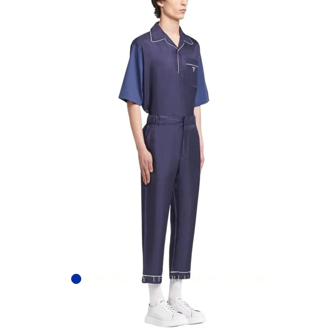 Prada Silk Piping Detail Casual Pants Size US 30 / EU 46 - 11 Thumbnail