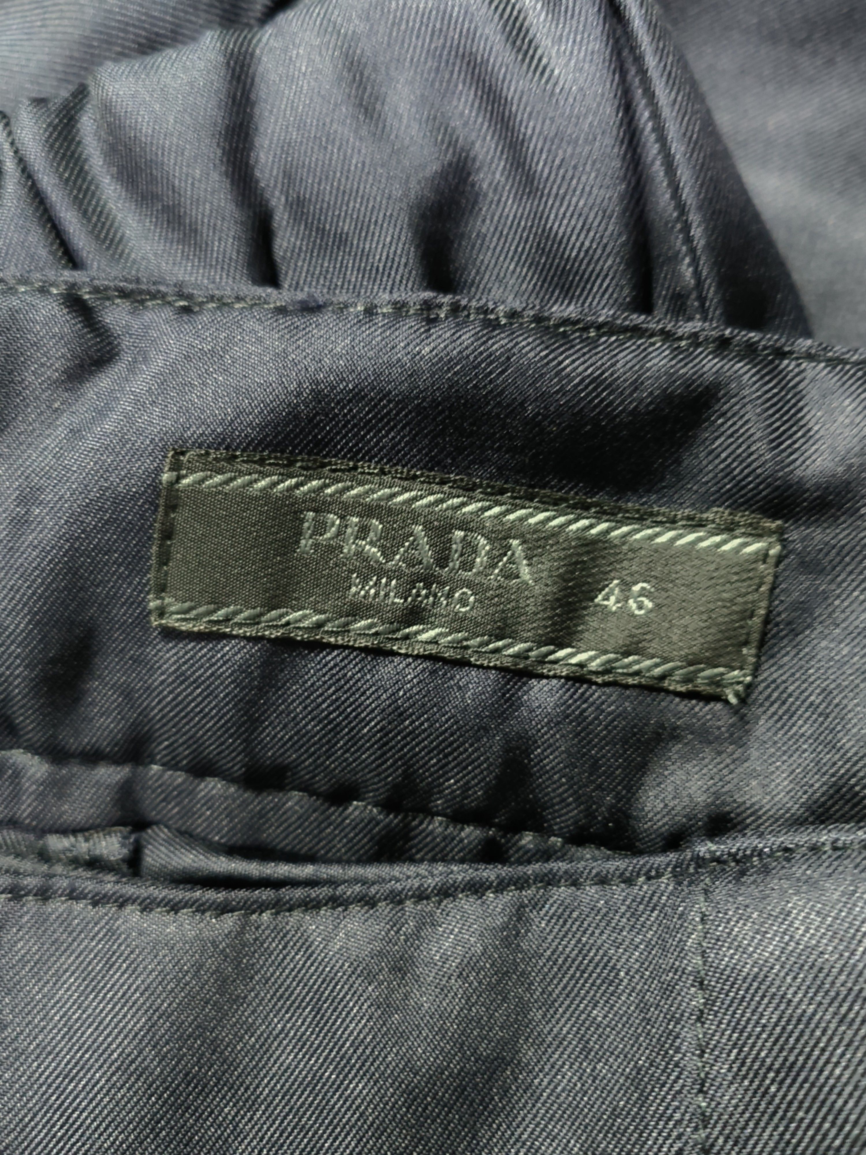 Prada Silk Piping Detail Casual Pants Size US 30 / EU 46 - 3 Thumbnail