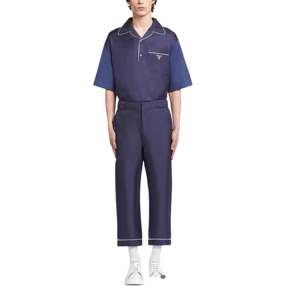Prada Silk Piping Detail Casual Pants Size US 30 / EU 46 - 9 Thumbnail