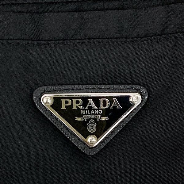Prada Sleek Black Triangle Logo Shorts Size US 34 / EU 50 - 10 Thumbnail