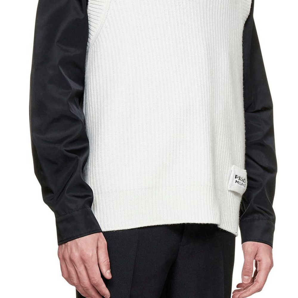 Prada Cashmere Blend V-Neck Sweater Vest Size US M / EU 48-50 / 2 - 13 Thumbnail