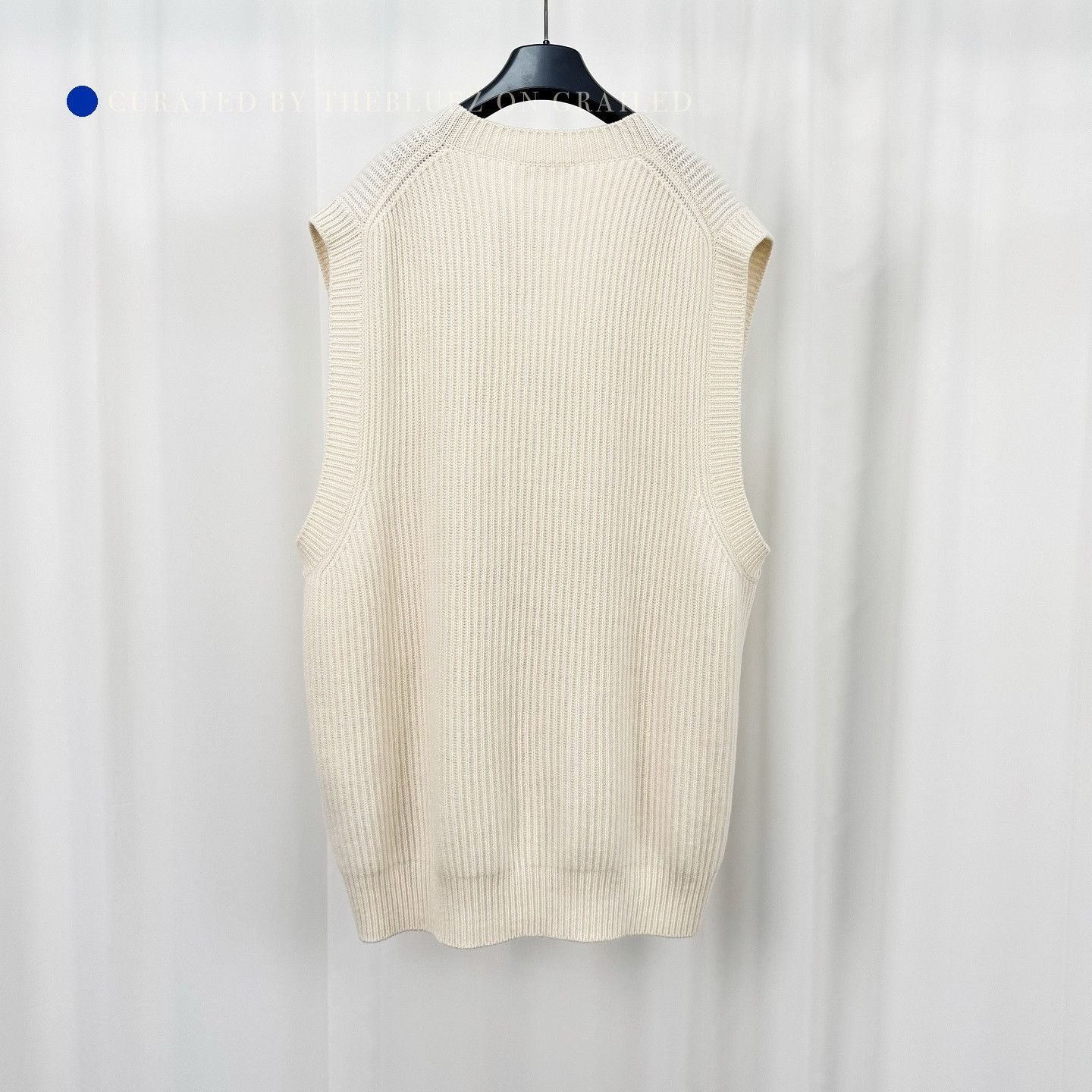 Prada Cashmere Blend V-Neck Sweater Vest Size US M / EU 48-50 / 2 - 2 Thumbnail