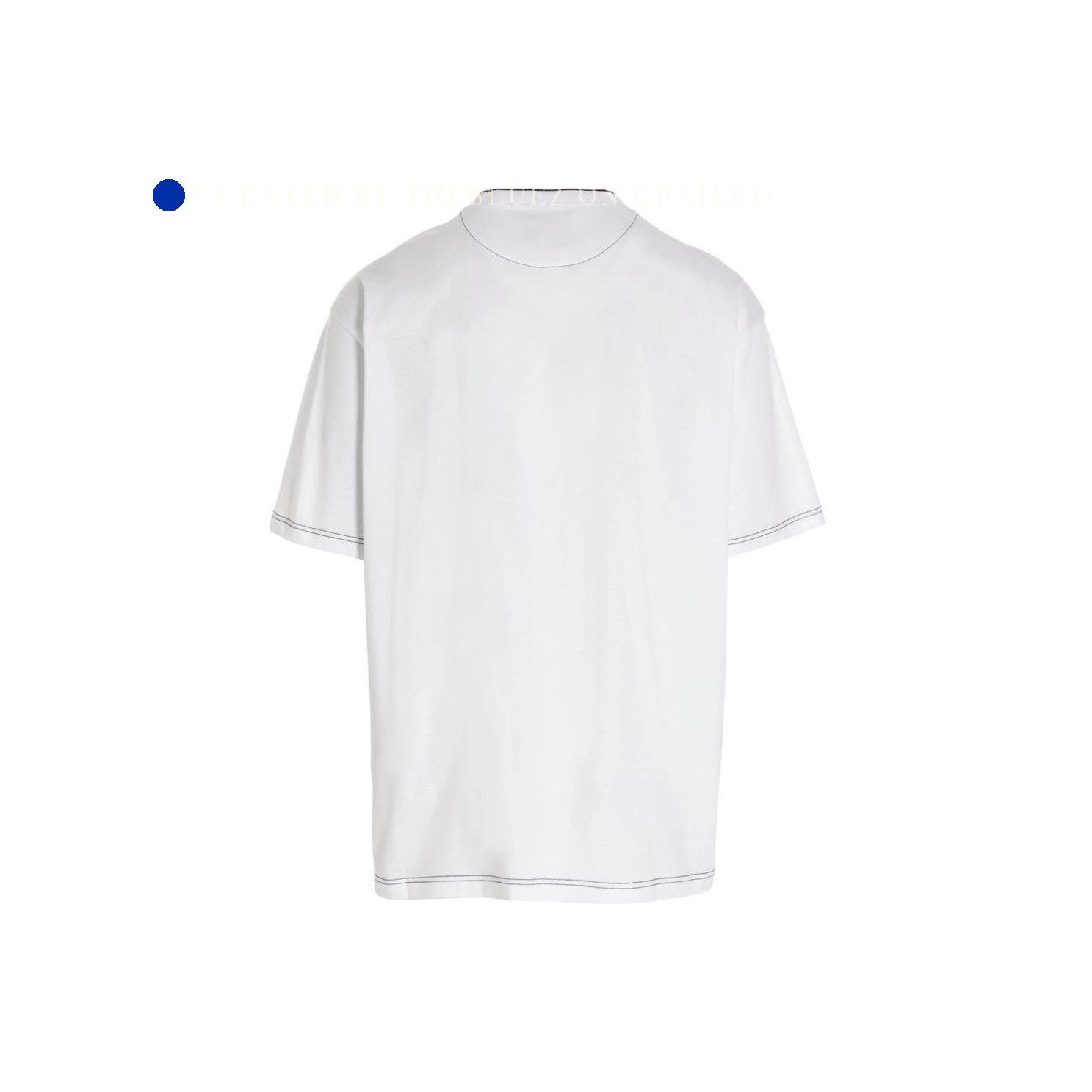 Prada Logo Pocket T-Shirt in White Size US L / EU 52-54 / 3 - 8 Thumbnail