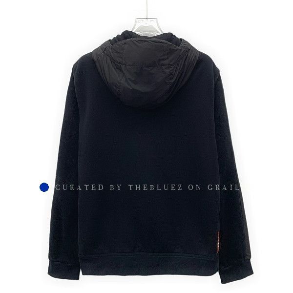Prada Stylish Black Zip-Up Hoodie in Size S Size US S / EU 44-46 / 1 - 2 Thumbnail