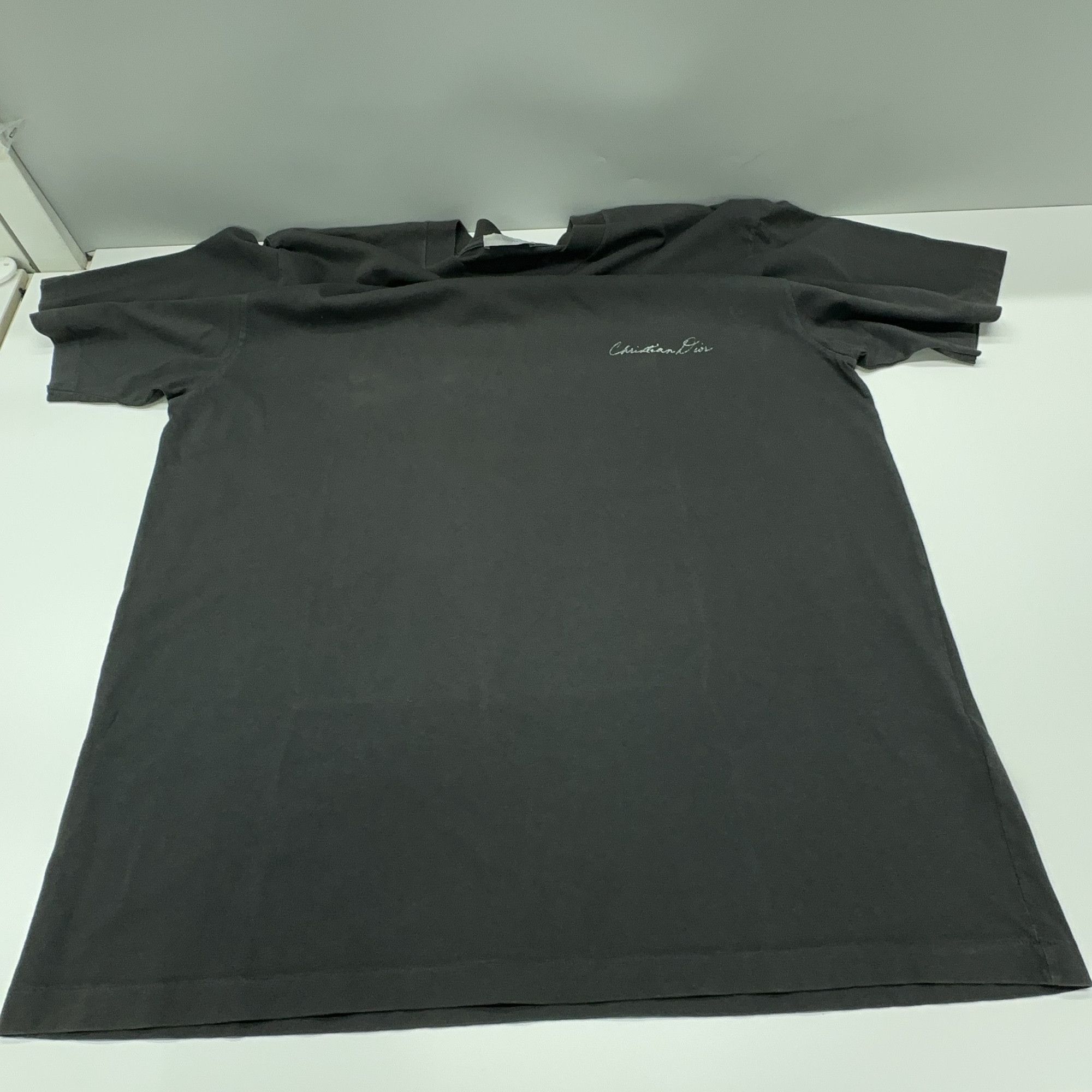 Dior Gray Floral Print Short Sleeve T-Shirt Size US L / EU 52-54 / 3 - 9 Thumbnail