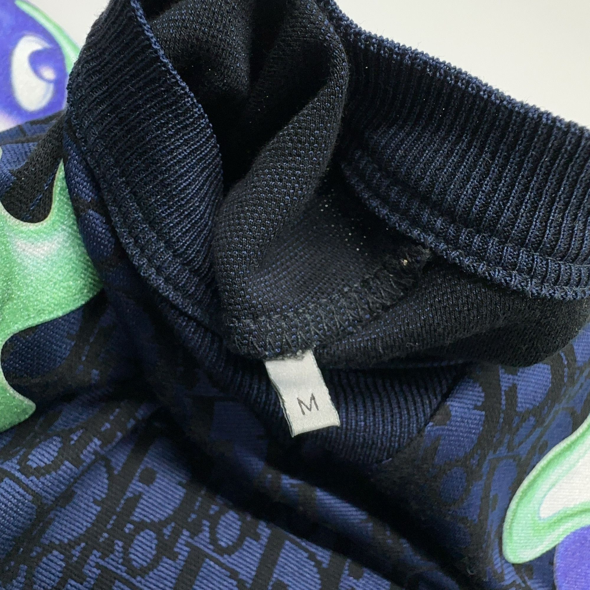 Dior Graphic Tee with Oblique Design in Blue Size US M / EU 48-50 / 2 - 5 Thumbnail