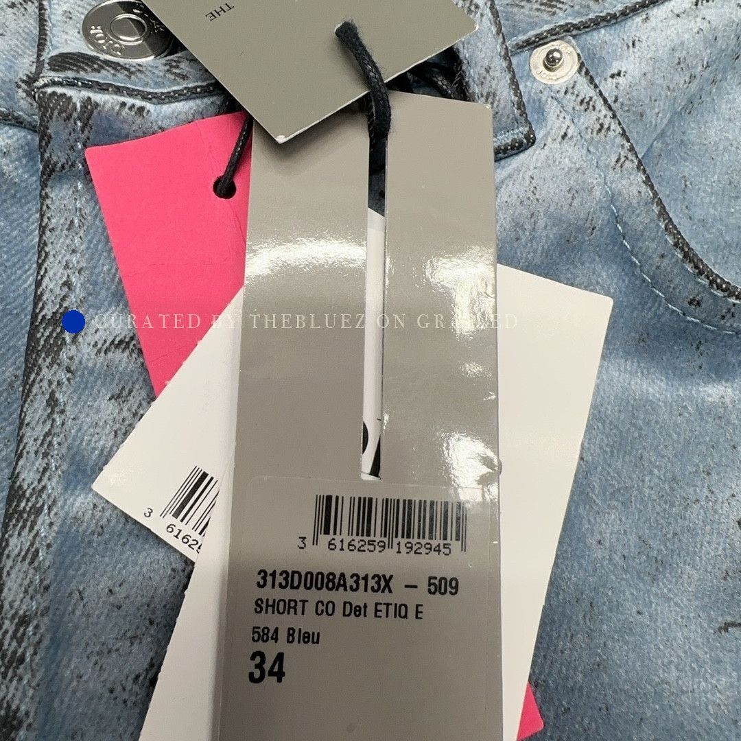 Dior Blue Denim Shorts in Size 34 Size US 34 / EU 50 - 5 Thumbnail