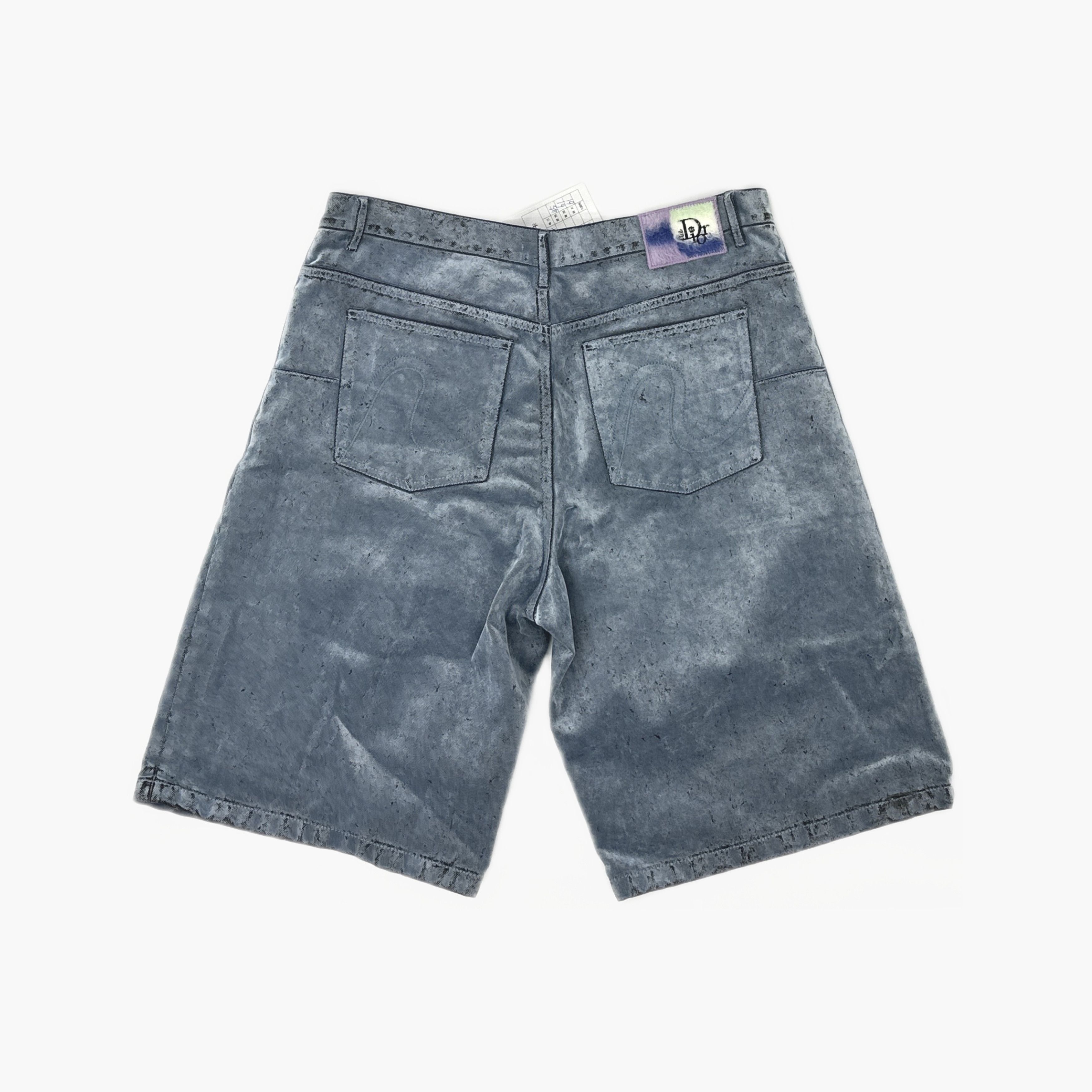 Dior Blue Denim Shorts in Size 34 Size US 34 / EU 50 - 2 Thumbnail