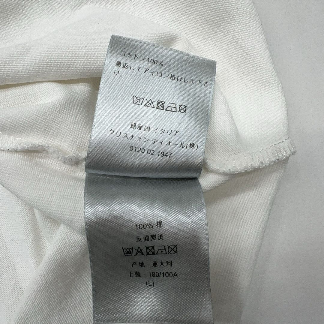 Dior Saddle Graphic T-Shirt in White Size US L / EU 52-54 / 3 - 5 Thumbnail