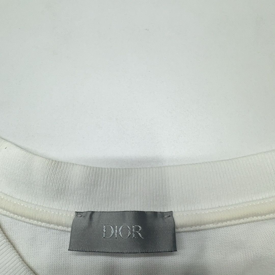 Dior Saddle Graphic T-Shirt in White Size US L / EU 52-54 / 3 - 4 Thumbnail