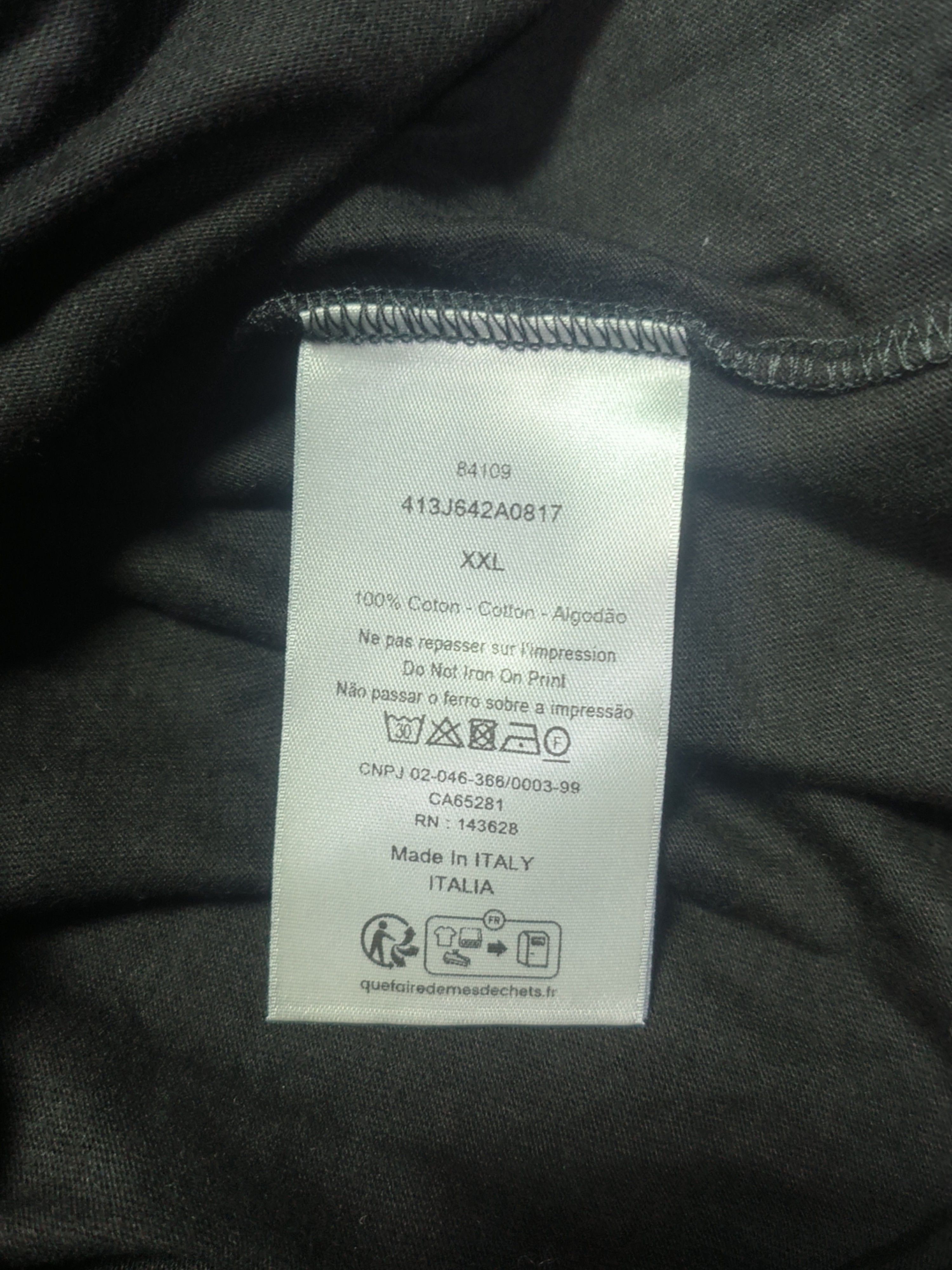 Dior Multi-Color Logo Print Long Sleeve Tee Size US XXL / EU 58 / 5 - 4 Thumbnail