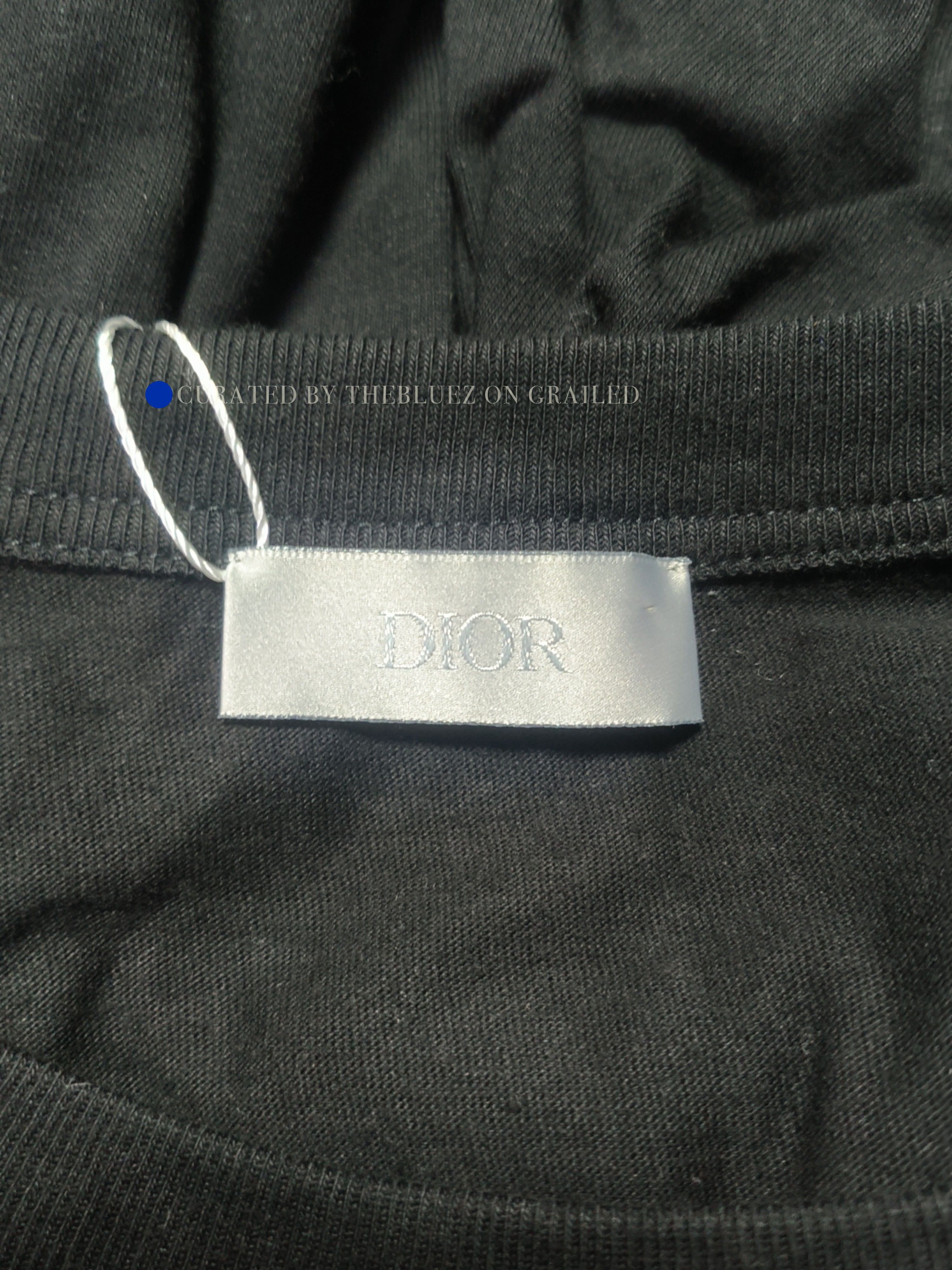 Dior Multi-Color Logo Print Long Sleeve Tee Size US XXL / EU 58 / 5 - 3 Thumbnail
