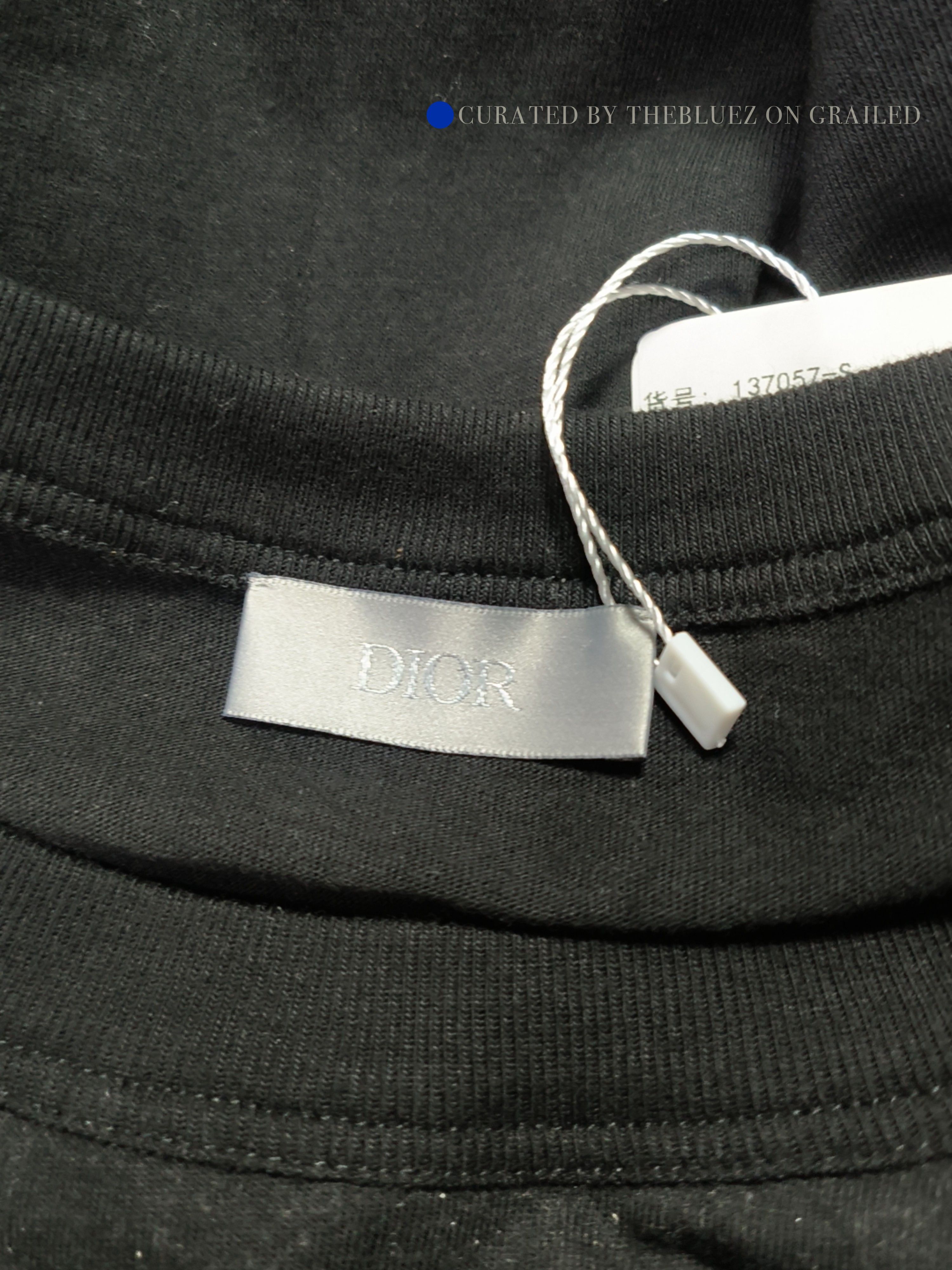 Dior Minimalist Black Long Sleeve Tee Size US S / EU 44-46 / 1 - 3 Thumbnail