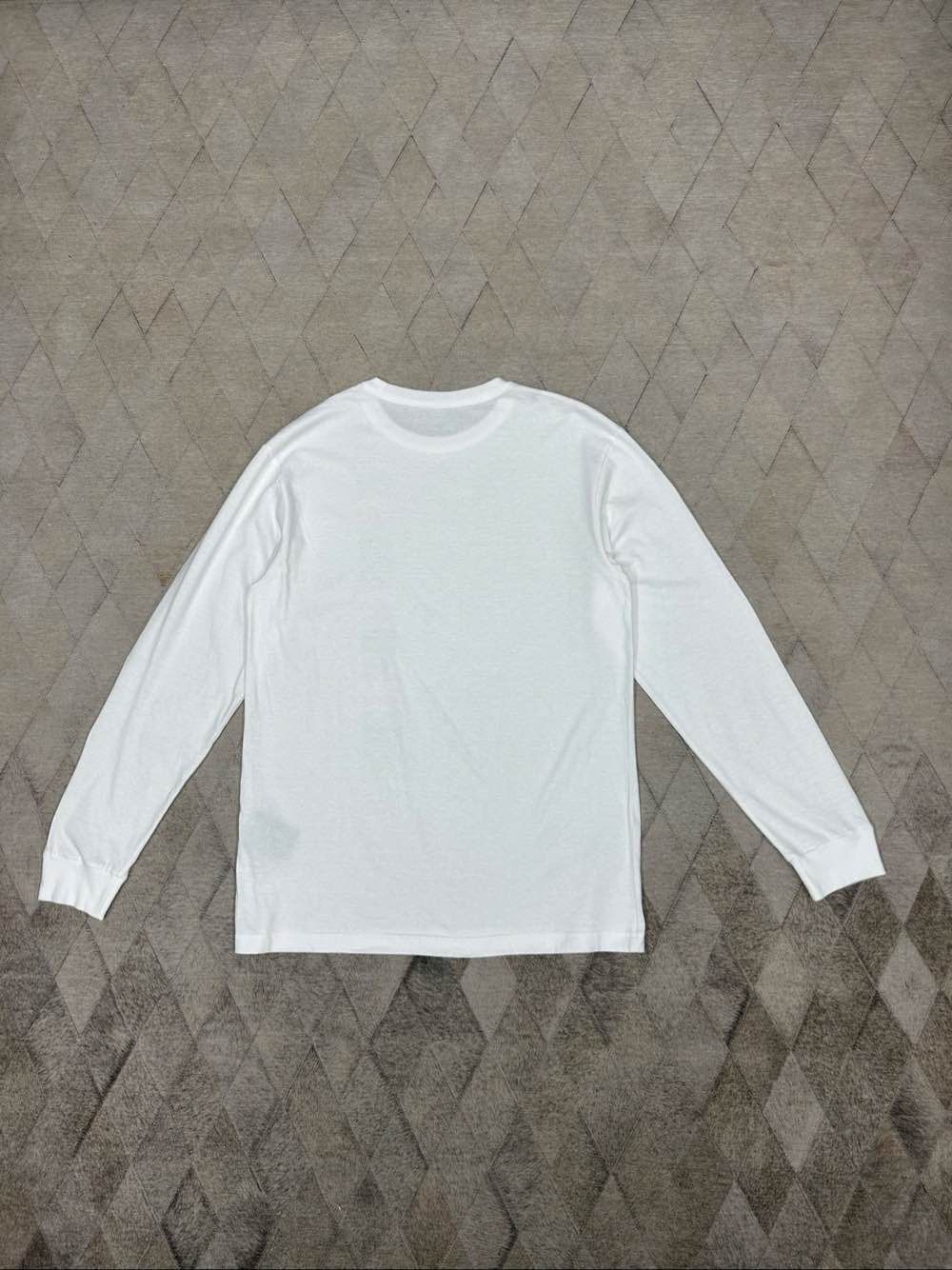 Dior Rainbow Logo Long Sleeve Tee in White Size US XXL / EU 58 / 5 - 2 Thumbnail