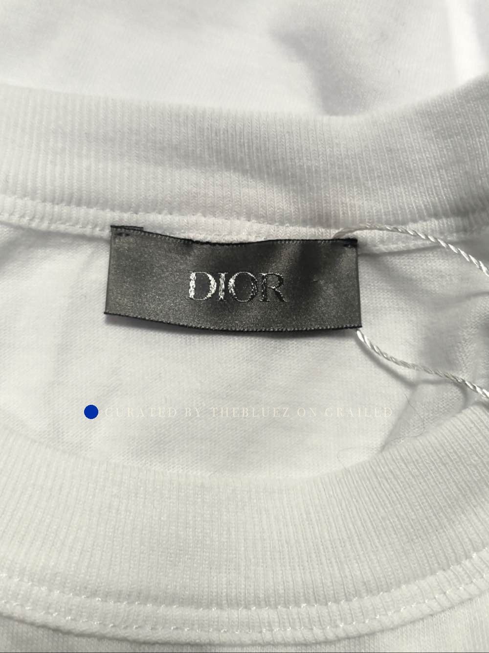 Dior Rainbow Logo Long Sleeve Tee in White Size US XXL / EU 58 / 5 - 3 Thumbnail
