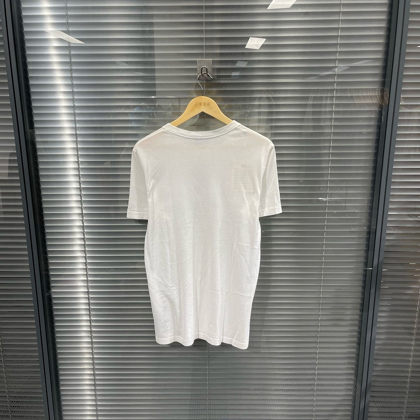 Dior Minimalist Logo Print White T-Shirt Size US M / EU 48-50 / 2 - 2 Thumbnail