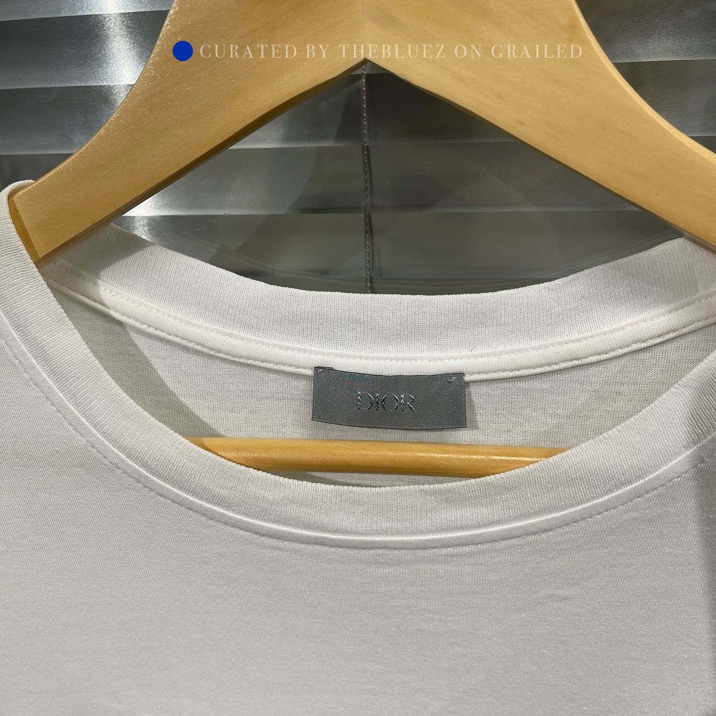 Dior Minimalist Logo Print White T-Shirt Size US M / EU 48-50 / 2 - 3 Thumbnail