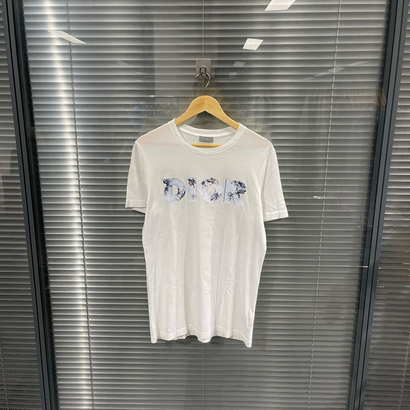 Dior Minimalist Logo Print White T-Shirt Size US M / EU 48-50 / 2 - 7 Thumbnail