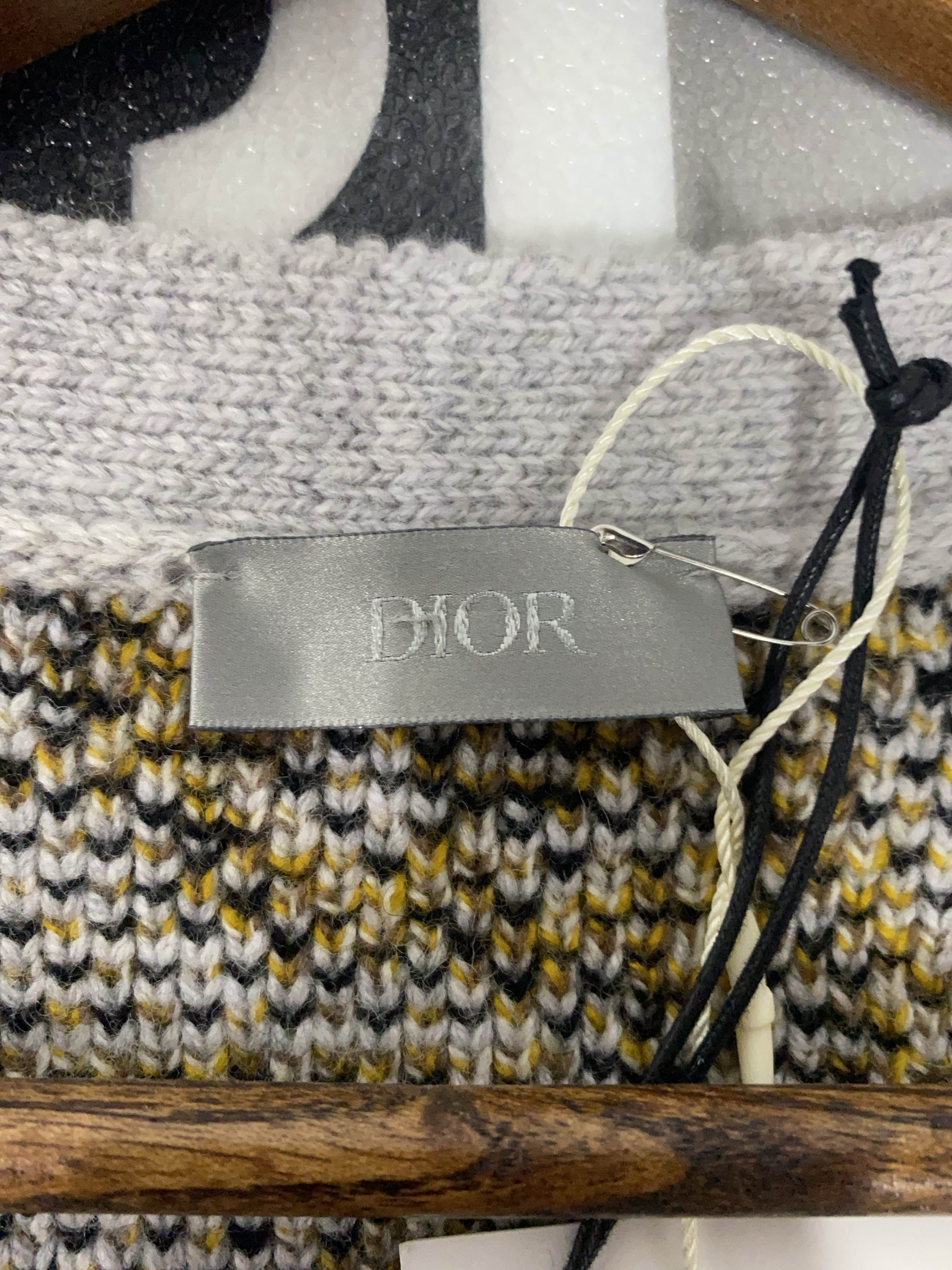 Dior Stylish Beige Monogram Cardigan in XL Size US XL / EU 56 / 4 - 3 Thumbnail