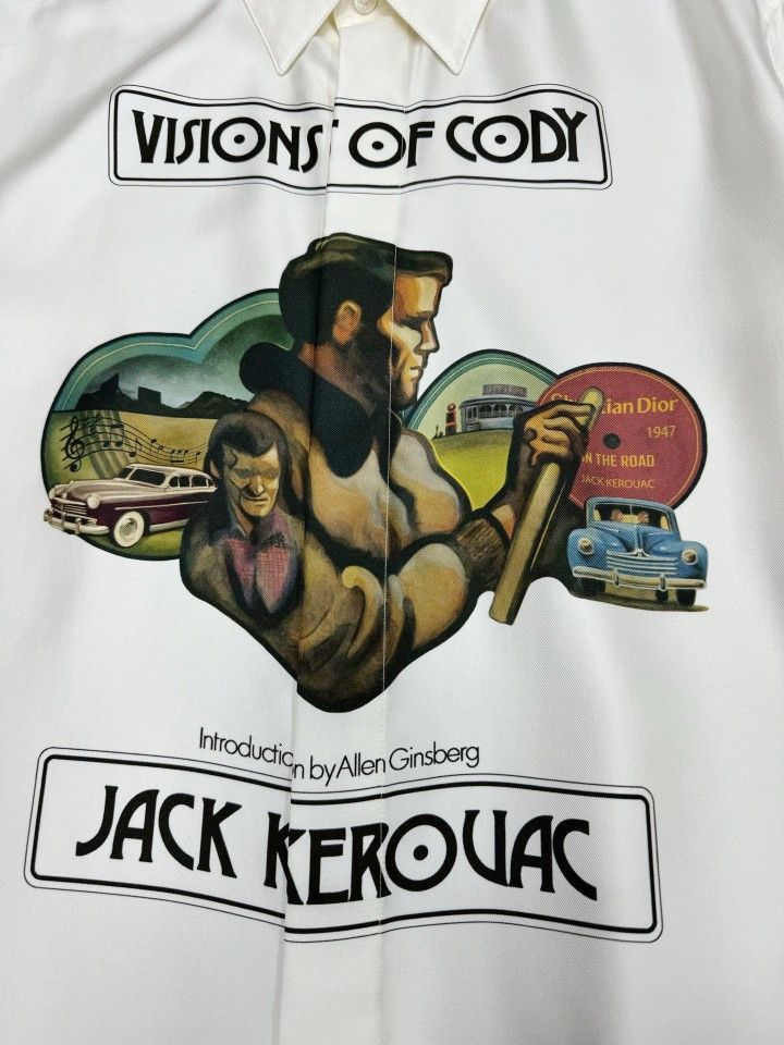 Dior Silk Shirt Inspired by Jack Kerouac Size US M / EU 48-50 / 2 - 6 Thumbnail