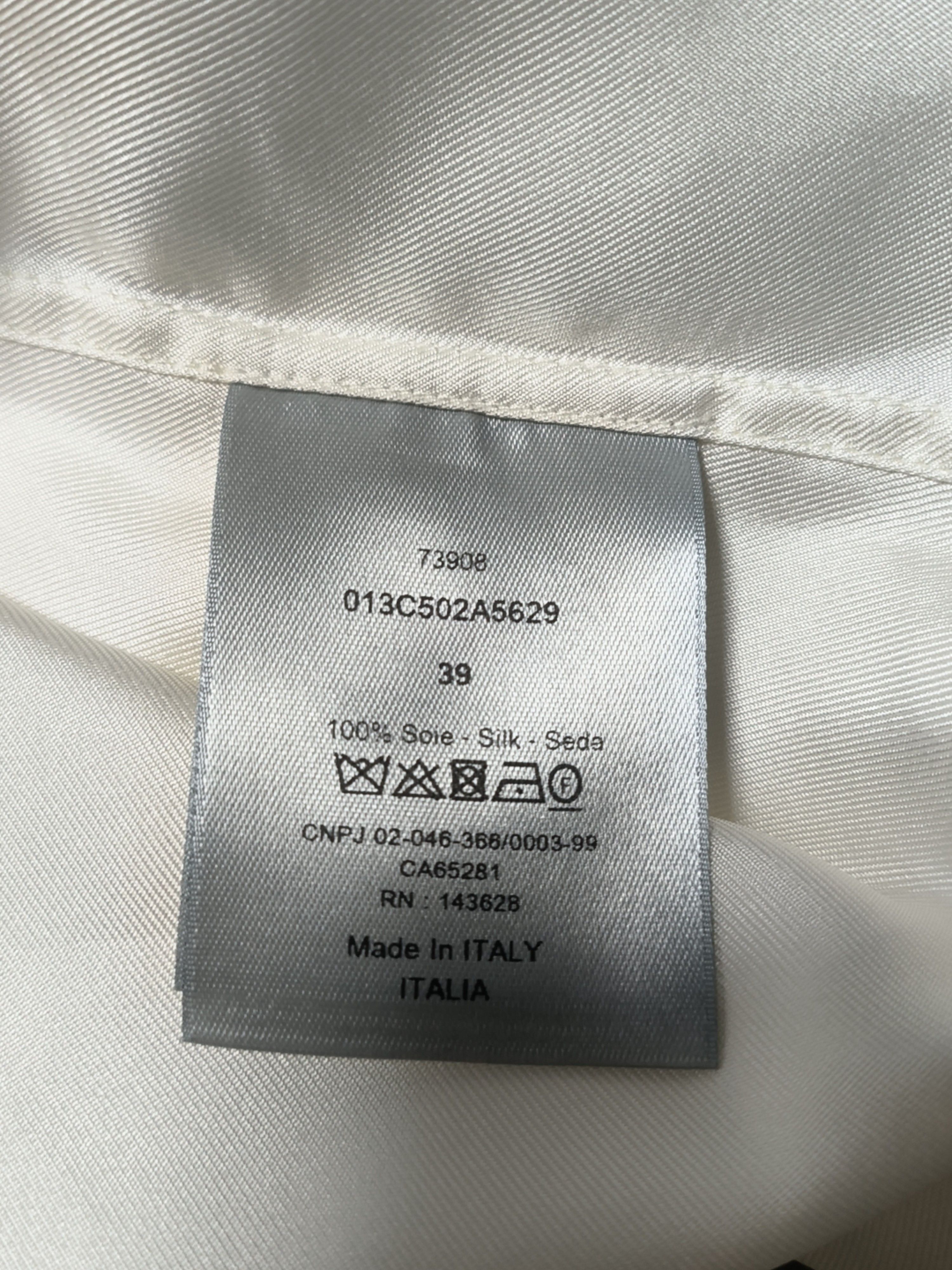 Dior Silk Shirt Inspired by Jack Kerouac Size US M / EU 48-50 / 2 - 4 Thumbnail
