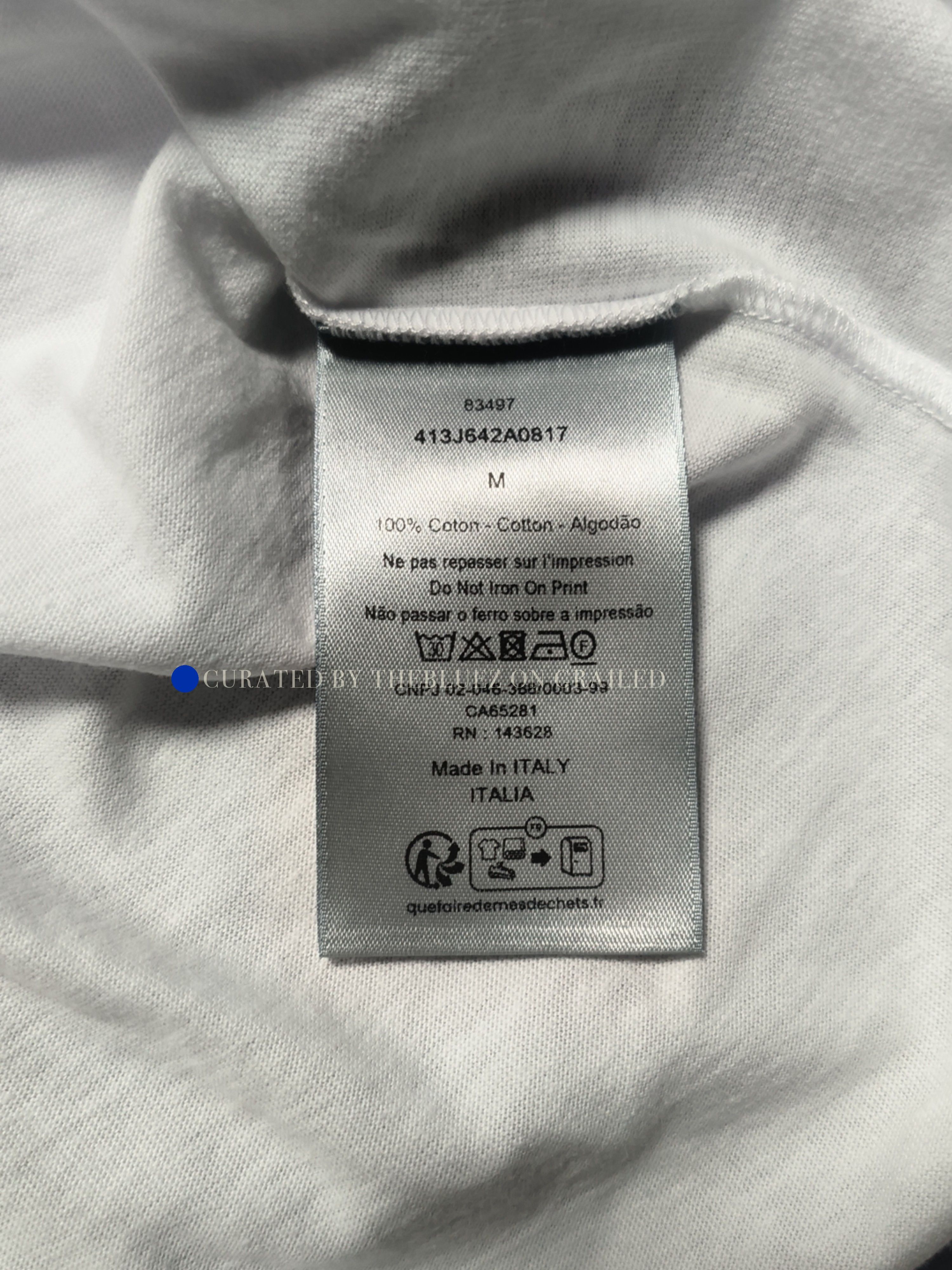 Dior Multi-Color Logo Long Sleeve Tee Size US M / EU 48-50 / 2 - 4 Thumbnail