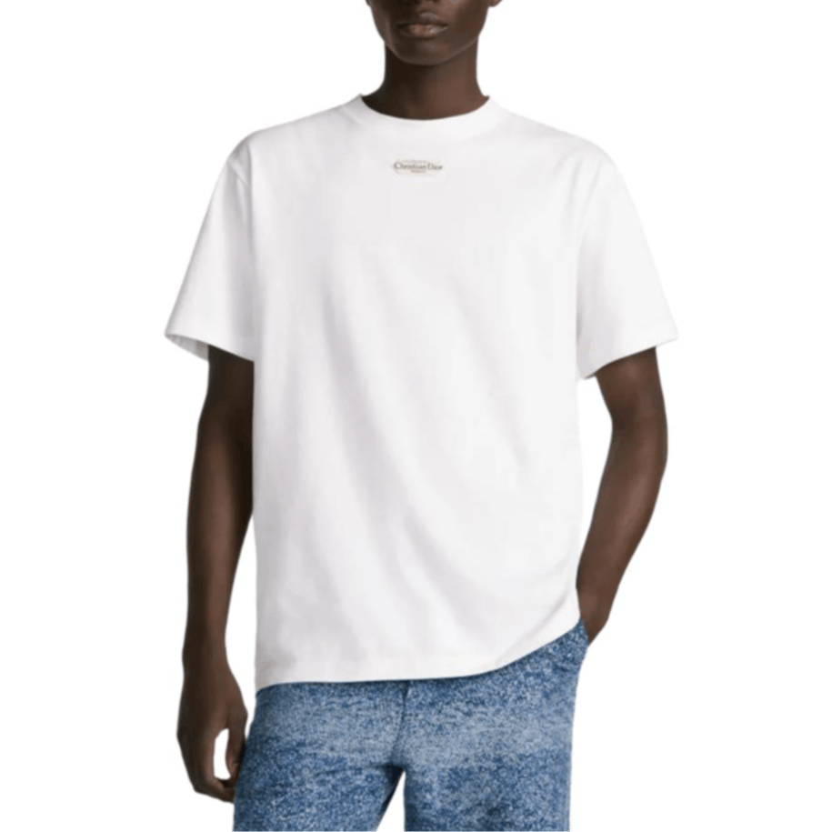 Dior Christian Dior Paris Patch Tee in White Size US XS / EU 42 / 0 - 9 Thumbnail