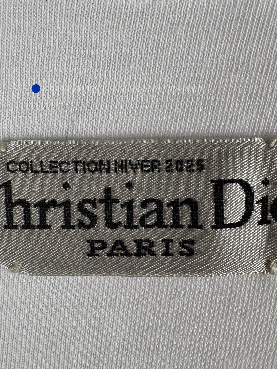 Dior Christian Dior Paris Patch Tee in White Size US XS / EU 42 / 0 - 6 Thumbnail