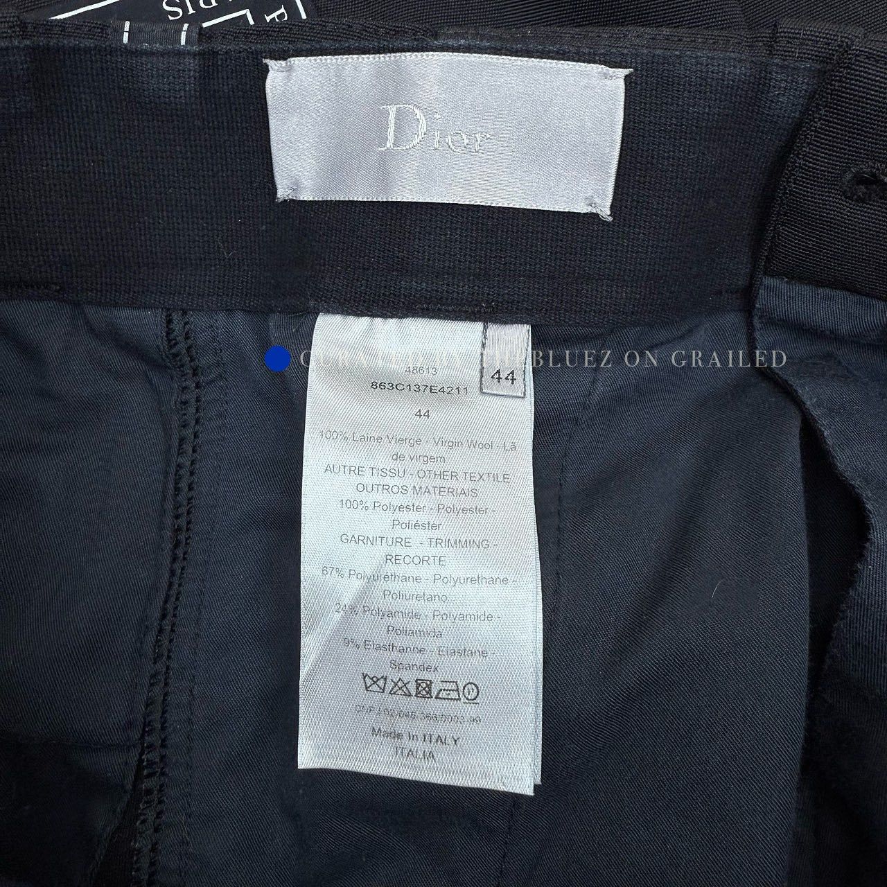 Dior Embellished Black Logo Shorts Size 28 Size US 28 / EU 44 - 3 Thumbnail