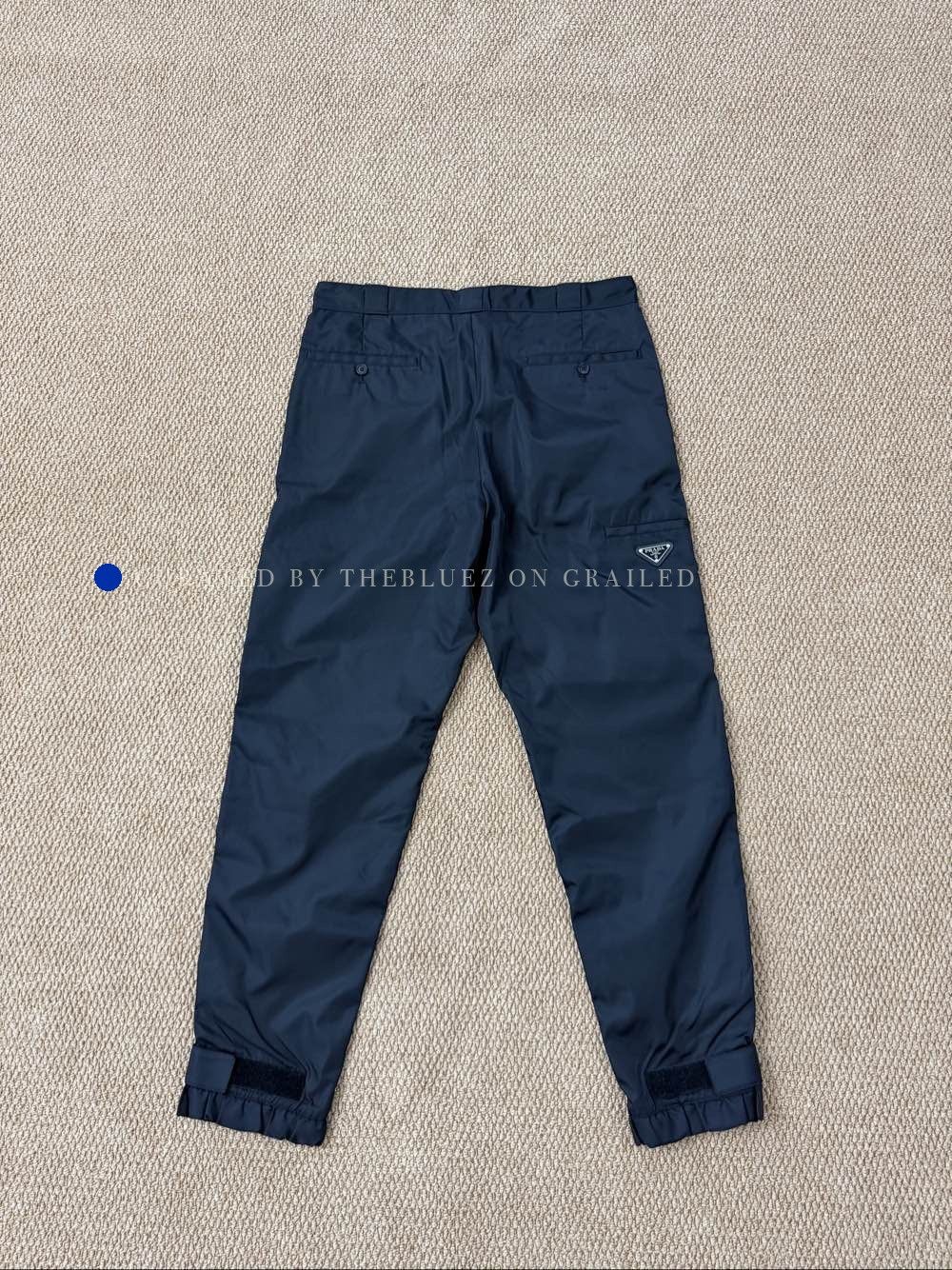 Prada Re-Nylon Black Casual Pants in Size 32 Size US 32 / EU 48 - 2 Thumbnail