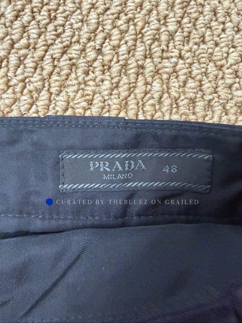 Prada Re-Nylon Black Casual Pants in Size 32 Size US 32 / EU 48 - 3 Thumbnail