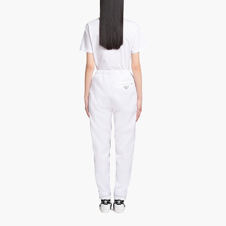 Prada White Re-Nylon Track Pants in Size 36 Size US 36 / EU 52 - 9 Thumbnail