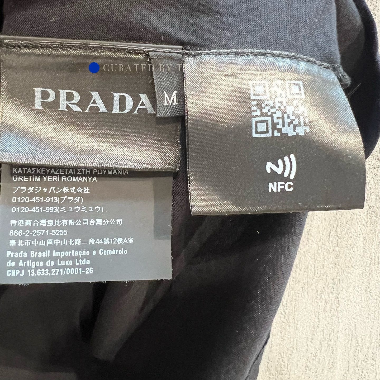 Prada Graphic Print Black T-Shirt in Size M Size US M / EU 48-50 / 2 - 4 Thumbnail
