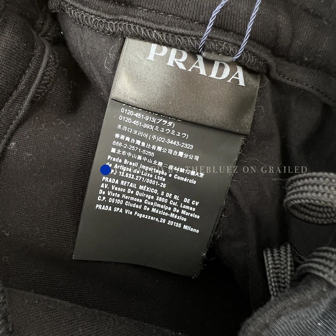 Prada Colorblock Sweatpants in Black - Size 32 Size US 32 / EU 48 - 4 Thumbnail